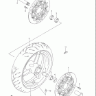 GSX-R600 Front wheel (gsx-r600k4 / k5)