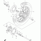 DR650SE Заднее колесо