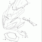GSX-R750 Cowling body (model k4)