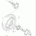 SV1000, S Заднее колесо