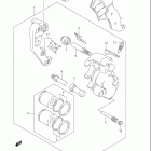 DR-Z250 Передний суппорт тормозной