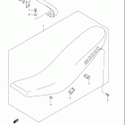 DR Z400S Сидение