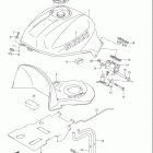 SV1000, S Топливный бак (sv1000sk3)