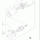DR200SE Стартер (model k2 / k3 / k4 / k5)