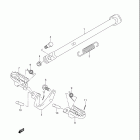 DR Z125,L Подножка