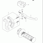 DR-Z400E Рукоятка газа и тормоза