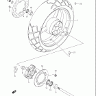 DL650 V-STROM Заднее колесо