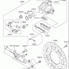 VZ1600 MARAUDER Задний тормоз