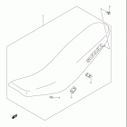 DR Z400E Сидение