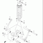 SV1000, S Втулки заднего рычага