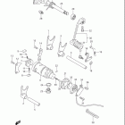 DR200SE Механизм  переключения передач