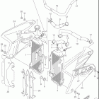 DR-Z400S Радиатор (model y / k1)