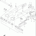 DR-Z400, E Маятник задний