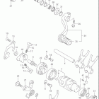 DR-Z400S Механизм  переключения передач