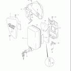 LS650P SAVAGE Frame cover (model k2 / k3)