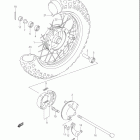 JR50 Переднее колесо