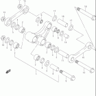 DR-Z400S Втулки заднего рычага