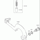 RM-Z250 Педаль тормоза