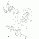 VZ800 MARAUDER Заднее колесо