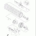 VL1500, B INTRUDER Сцепление