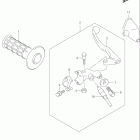 DR-Z400, E Left handle lever (dr-z400ey / ek1 / ek2 / ek3 / ek4)