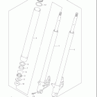 VZ800 MARAUDER Передняя вилка