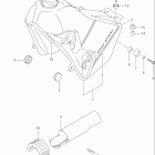 DR-Z400S Топливный бак (модель K1)