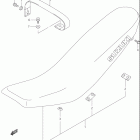 DR-Z400S Сиденье (model y / k1)