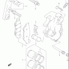 DR-Z400S Передний суппорт тормозной