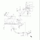 VL1500, B INTRUDER Rear master cylinder (model k2 / k3 / k4)