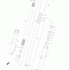 VL1500, B INTRUDER Front damper (model w / x / y)