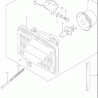 DR-Z400, E Фара (модель y / k1))