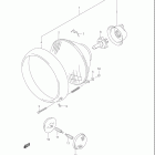 VL1500, B INTRUDER Фара
