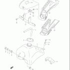 JR50 Топливный бак (модель k2 / k3)