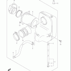 VZ800 MARAUDER Rear air cleaner