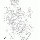 VZ800 MARAUDER Передняя головка цилиндров