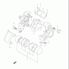 VL1500, B INTRUDER Rear caliper (model w)