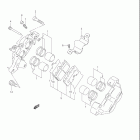 VL1500, B INTRUDER Rear caliper (model k2 / k3 / k4)