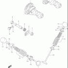 DR-Z400, E Распределительный вал-клапана