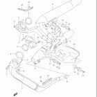 VL1500, B INTRUDER Глушитель