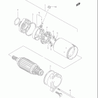 VL1500, B INTRUDER Starting motor (model k3 / k4)