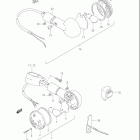 LS650P SAVAGE Turn signal lamp (model t / v / w / y / k1 / k2 / k3)