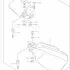 DR-Z400S Knuckle cover (model y / k1 / k2 opt)