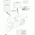 GSX-R1000 Наклейки