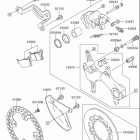 RM-Z250 Задний тормоз