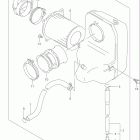 VZ800 MARAUDER Rear air cleaner