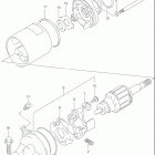 GSX750F KATANA Стартер электрический