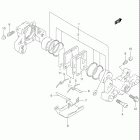 GSX750F KATANA Задний суппорт