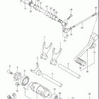 GSX-R600 Механизм  переключения передач