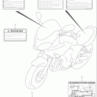 GSF600S BANDIT Наклейки (model k2 / k3)